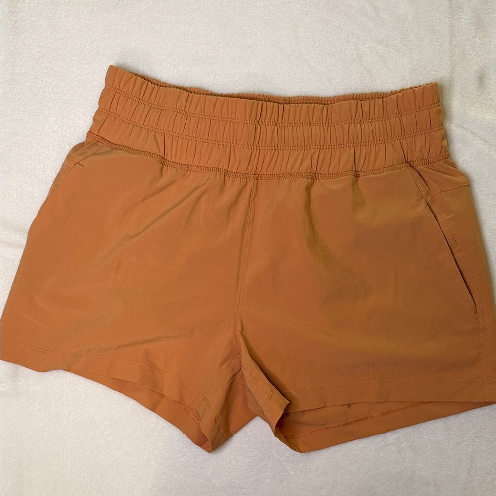 Free Fly Salmon Athletic Shorts